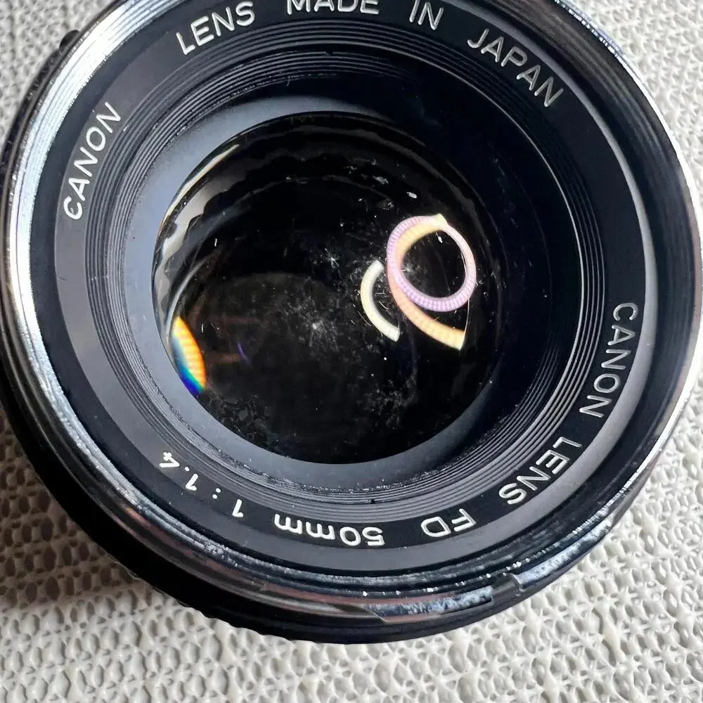 Canon‎ FD 50mm f/1.4 Lens Made in Japan Vintage Manual Focus Canon FD Mount